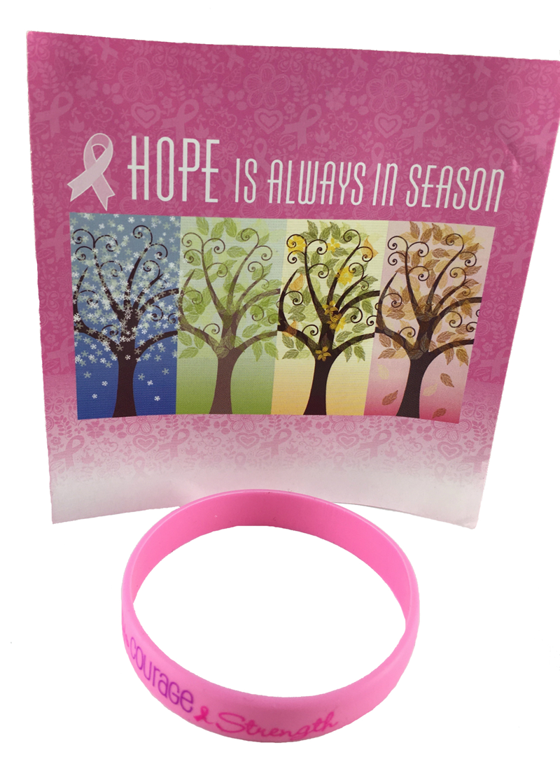 Pink Awareness "Hope" Bracelet (SKU 103379671069)