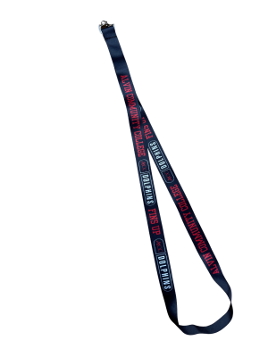 ACC Lanyard Black & Red