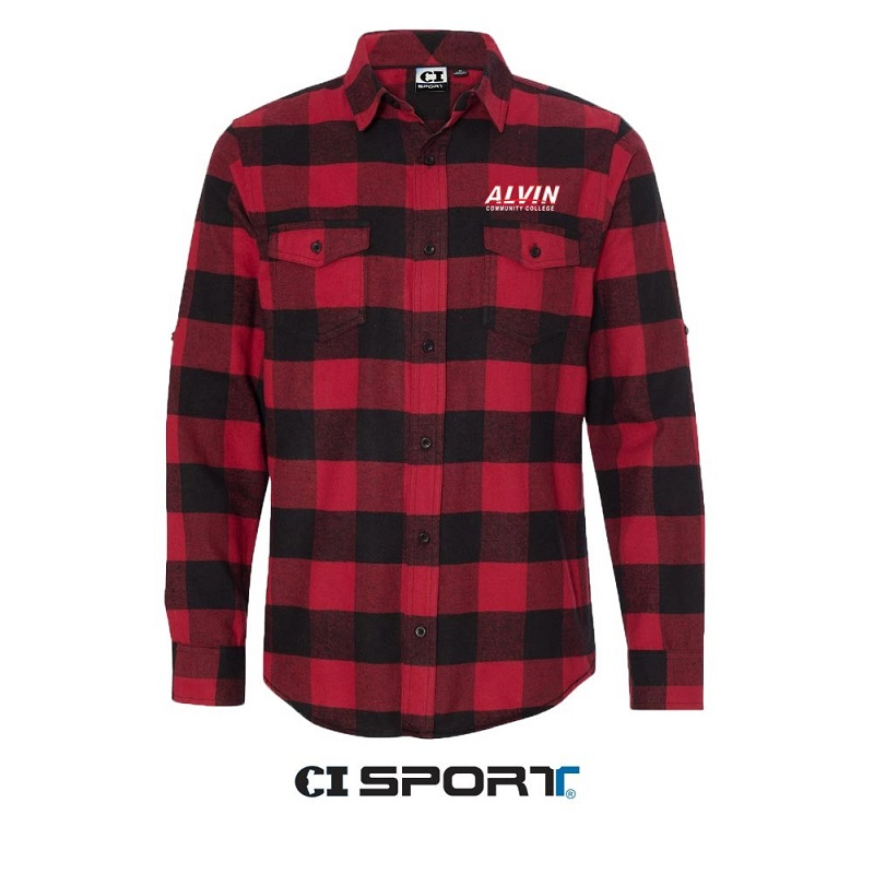 Ci Sport Mens Plaid Flannel Shirt (SKU 103419021055)