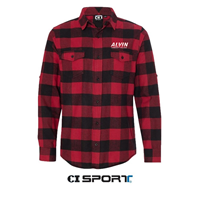 Ci Sport Mens Plaid Flannel Shirt