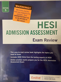 Hesi - Admission Assessment Exam Review