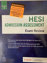 Admission Assessment Exam Review