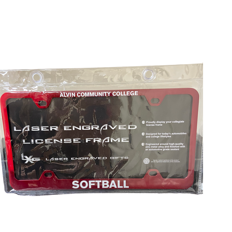 License Plate Frame Softball (SKU 103521751060)
