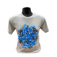 Tshirt Gray ACC Blue Design
